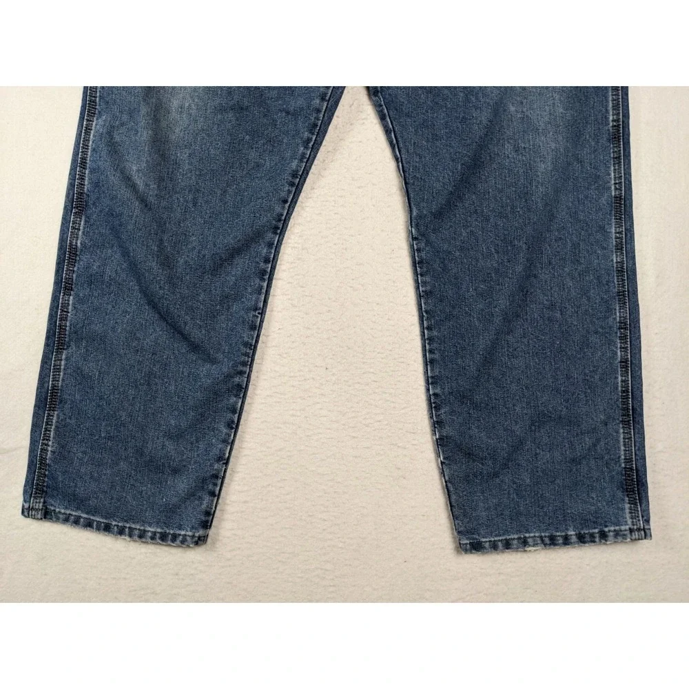 Wrangler Carpenter Jeans 40 x 32 Mens Blue Denim Cotton Blend